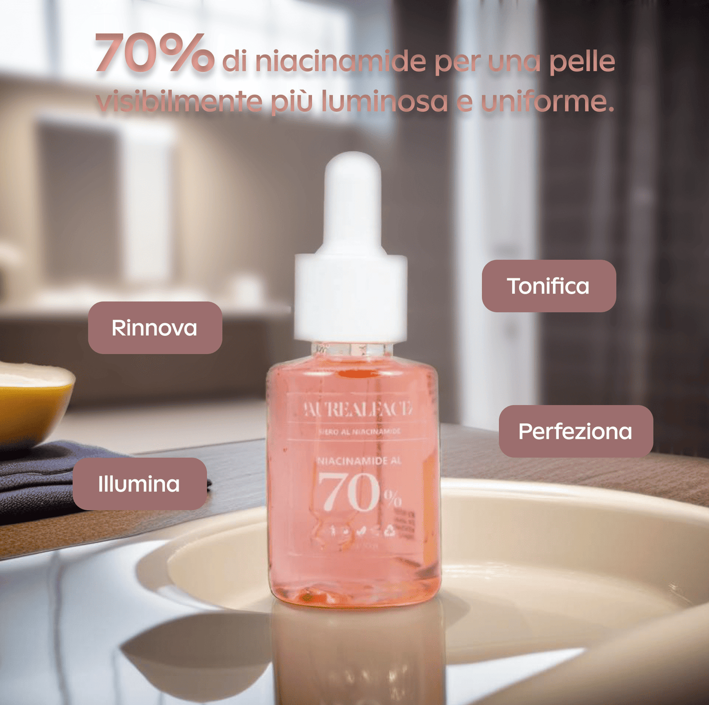 Siero al Niacinamide