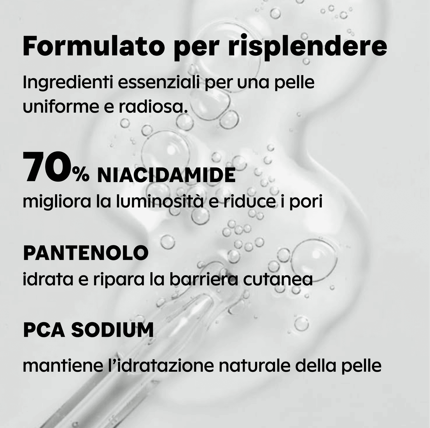 Siero al Niacinamide